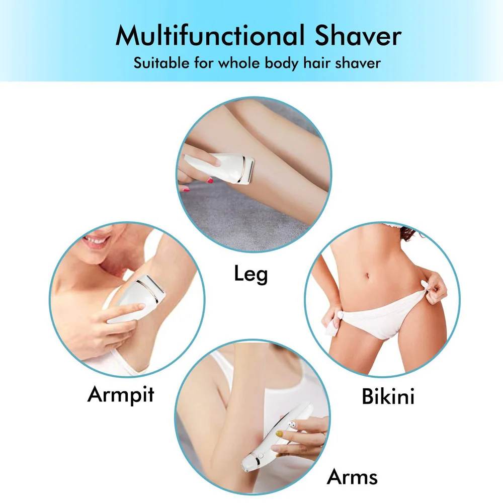 Триммер для зоны бикини Женская бритва электрическая женщин подмышек тела ног