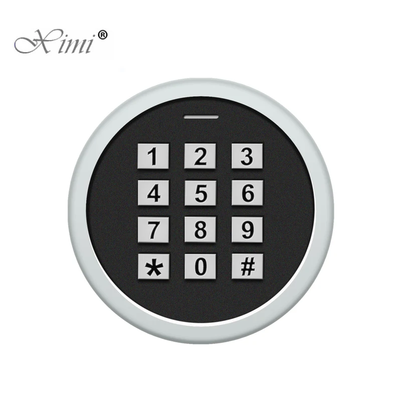 

Новинка! IP66 водонепроницаемый металлический отпечаток пальца автономный система контроля допуска к двери мини клавиатура Контроллер доступа Withe RFID считыватель