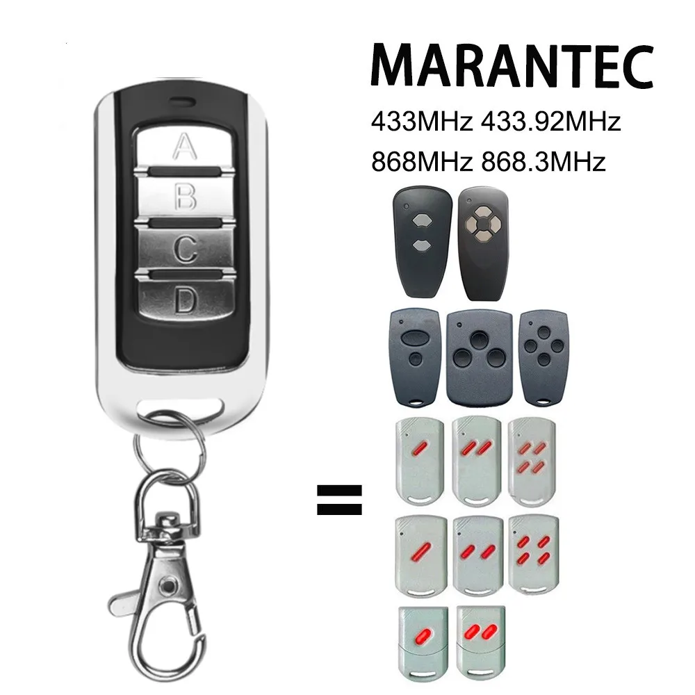 

Marantec Garage door remote control 868.3MHz Marantec Digital 302 304 321 323 382 384 gate control garage command 868 MHz opener