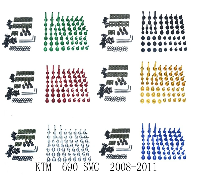 Фото Полный Обтекатель болтов Комплект болты для кузовных работ Fit KTM - купить