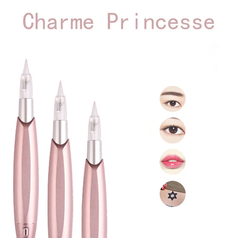 Тату 35000 г/мин розовое золото Профессиональный макияж бровей Карандаш для губ