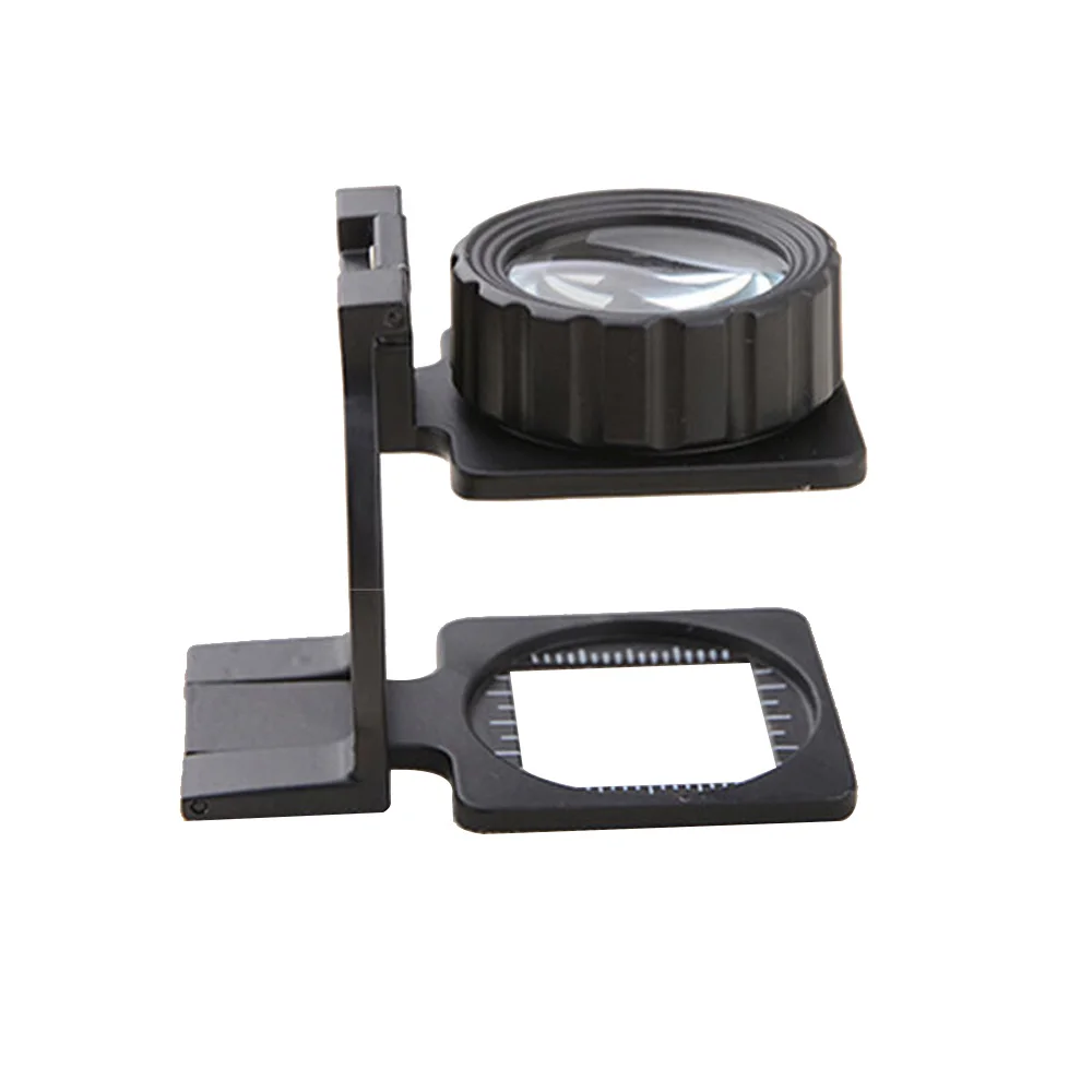 10X полностью Металлическая фотолупа с двумя объективами|Лупы| |