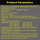 Новинка 2021, ZK-1002T Bluetooth, канал платы усилителя сабвуфера с регулировкой высоких и низких частот