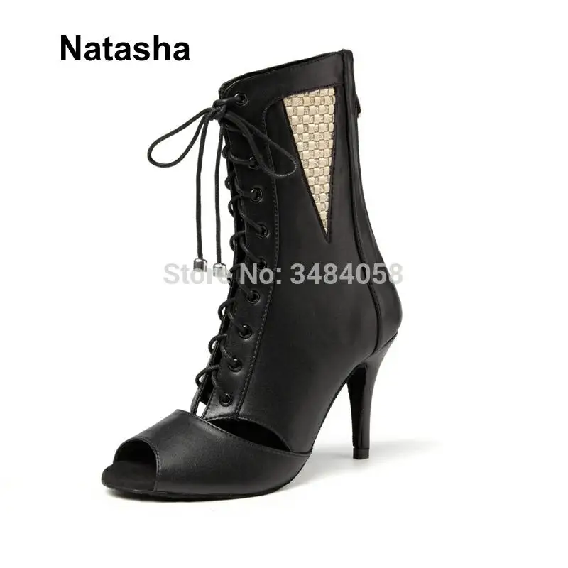 Nantasha 2019 new dance boots show shoes high heel leather8.5 cm heels | Спорт и развлечения