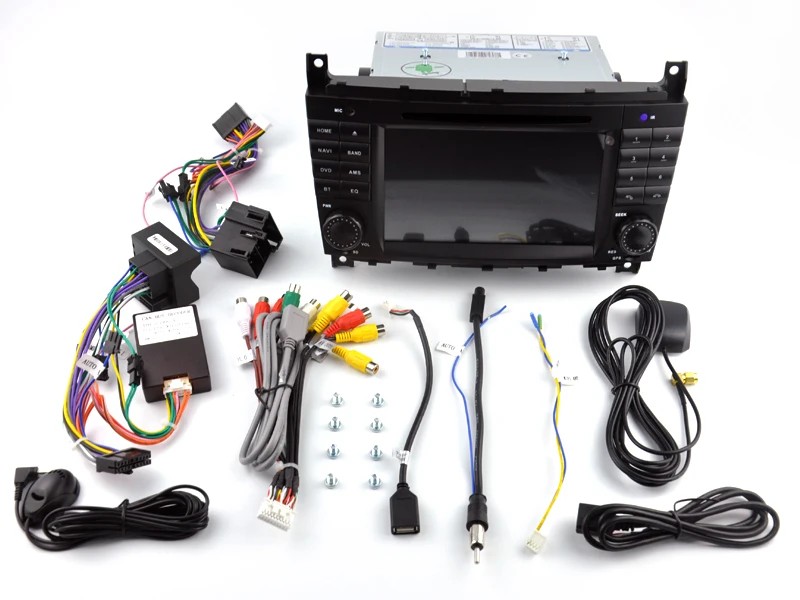 Автомобильный DVD-проигрыватель Android 9 0 для Mercedes Benz C- W203 2004-2007 CLK W209 2004-2005