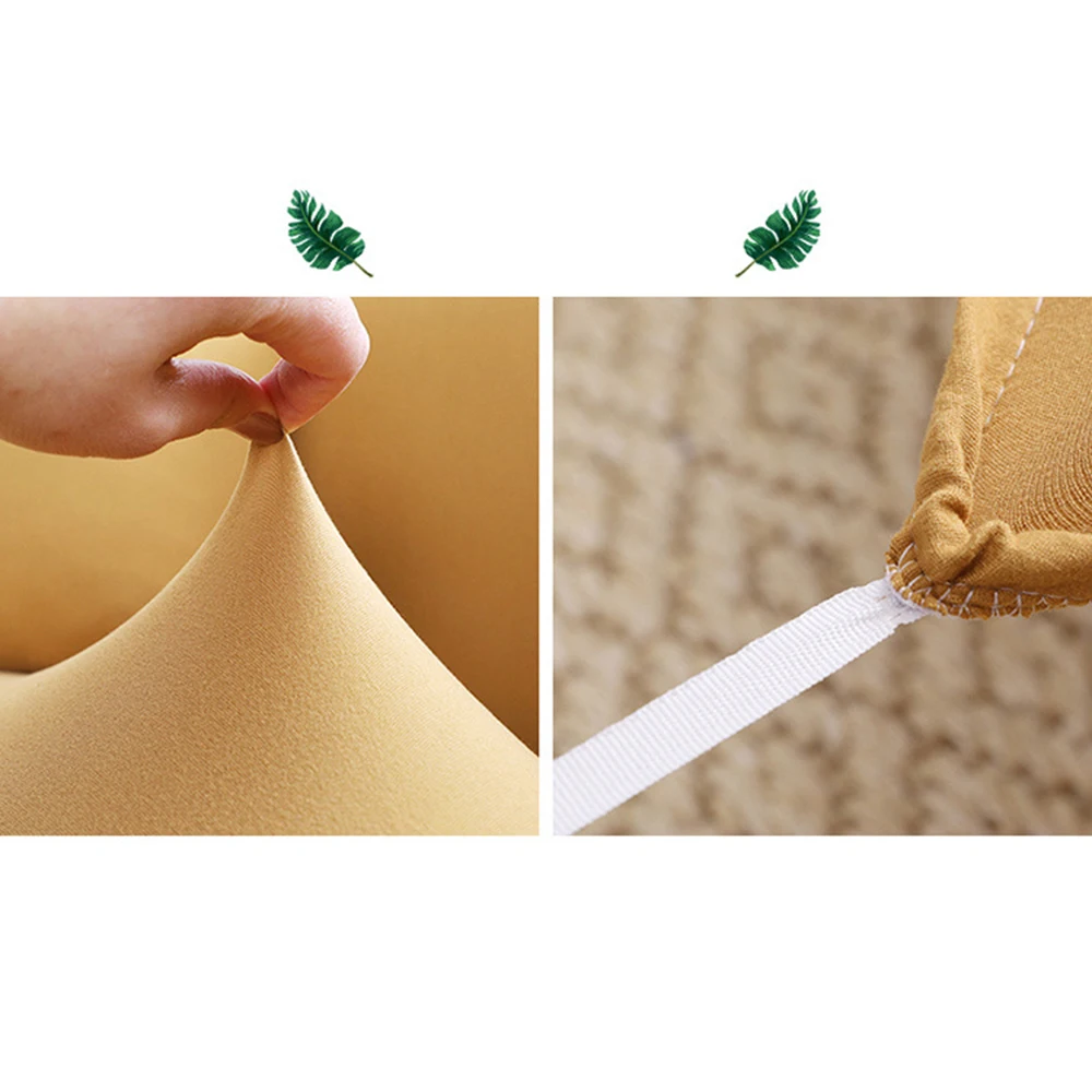 Всесезонный универсальный чехол для дивана однотонный эластичный Чехол и