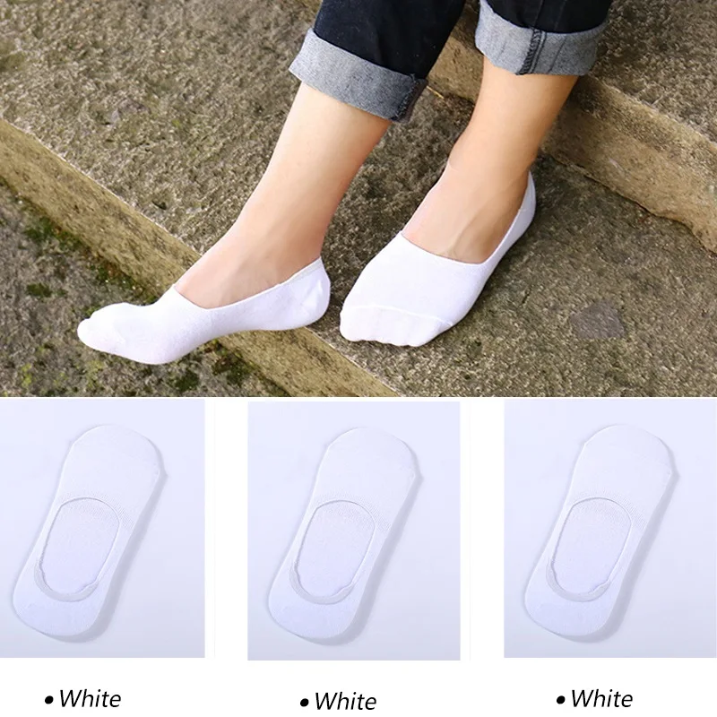 6pcs/3pair Summer Invisible Boat Socks Women's Short Socks Low Socks Slipper Shallow Mouth No Show Socks for Ladies Girls Meias