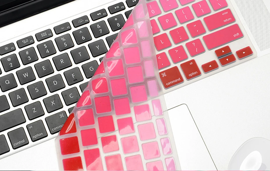 Силиконовый чехол для клавиатуры для ноутбука США для MacBook Air retina Pro 13 15 17 дюйм чехол для клавиатуры наклейка клавиатуры A1369 A1466 A1502