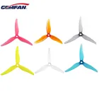 12 пар Gemfan Hurricane 51466 5 дюймов прочный пропеллер с 3 лезвиями для RC FPV Racing Drone RC Quadcopter RC запчасти DIY аксессуары