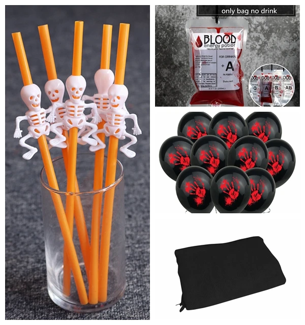 Искусственная тыква череп спутанная летучая мышь украшение на Хэллоуин