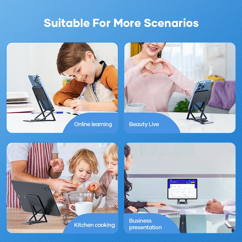 licheers mini tablet stand desktop adjustable folding holder for iphone ipad xiaomi samsung mobile phone universal bracket free global shipping