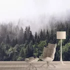 Фотообои на заказ, 3D фотообои с изображением туманного леса, пейзажа, гостиной, дивана, спальни, абстрактное искусство, обои для стен 3 D