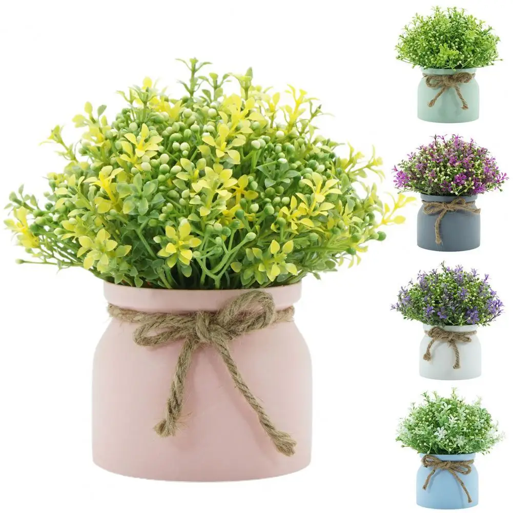 

Artificial Flower Nice-looking Beautiful Decorative Fake Vivid Fake Flower Simulation Plant Decor for Home