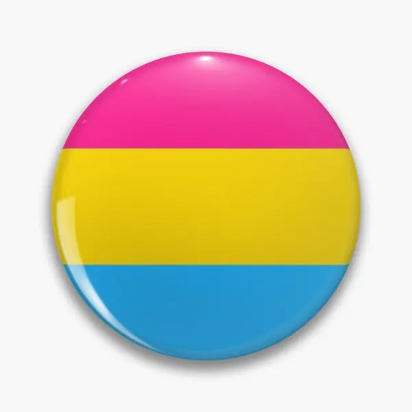 

Pansexual Pride Stickers Or Pin Soft Button Pin Funny Badge Decor Gift Collar Brooch Hat Cartoon Creative Cute Women Lapel Pin