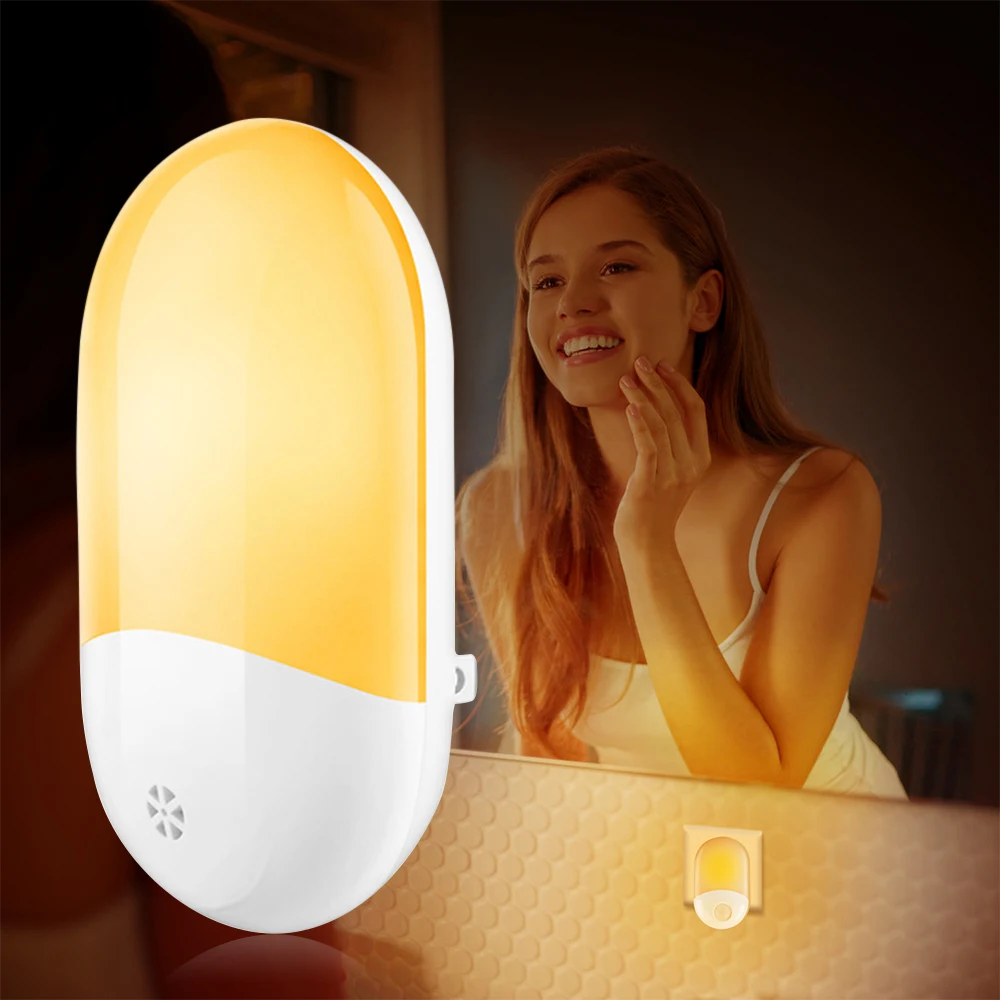 Светодиодный ночник удобный многофункциональный автоматический ночной