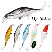 11g 10 5cm minnow sinking fishing lures bait artificial hard fish lures wobblers freshwater swimbait fishing tackle