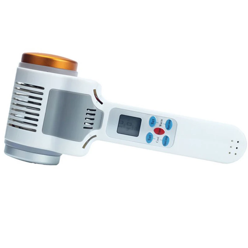 Goede Ultrasone Cryotherapie Hot Koude Hamer Lymfatische Gezicht Lifting Massager Ultrasound Cryotherapie Facial Body Beauty Salon Apparatuur