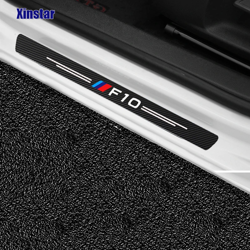 4 шт. М МОЩНОСТЬ производительность карбоновое волокно двери автомобиля тикер