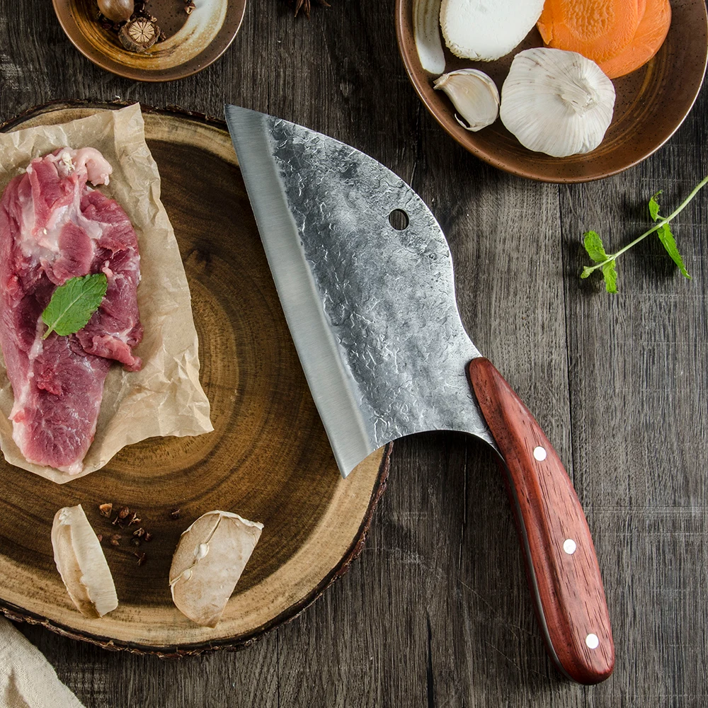 8 дюймовый кованый нож из высокоуглеродистой стали шеф повара кухонный лезвие