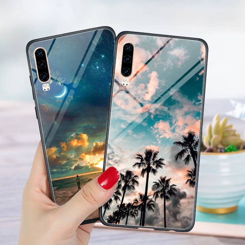 Черный чехол для Huawei Y6 2019 чехол-бампер из ТПУ Y7 Prime Y9 чехлы телефонов Y 6 Y5 |