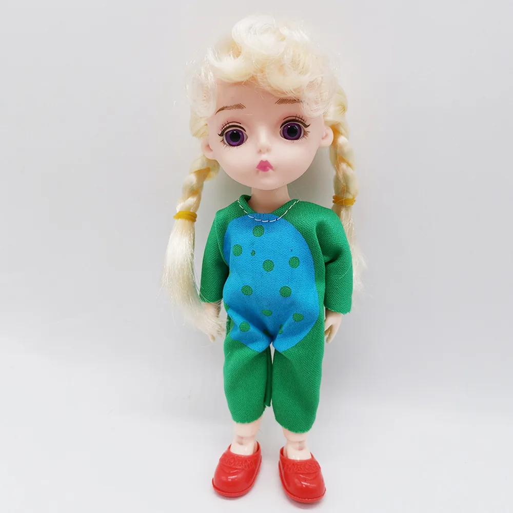 Новые аксессуары для кукольной одежды Одежда для 1/12 16 см BJD куклы игрушки для девочек модное платье куклы аксессуары