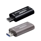 1080P HDMI-совместимая с USB 3,0 2,0 Карта видеозахвата игровая записывающая коробка для компьютера Youtube OBS и т. д. Потоковая трансляция в прямом эфире