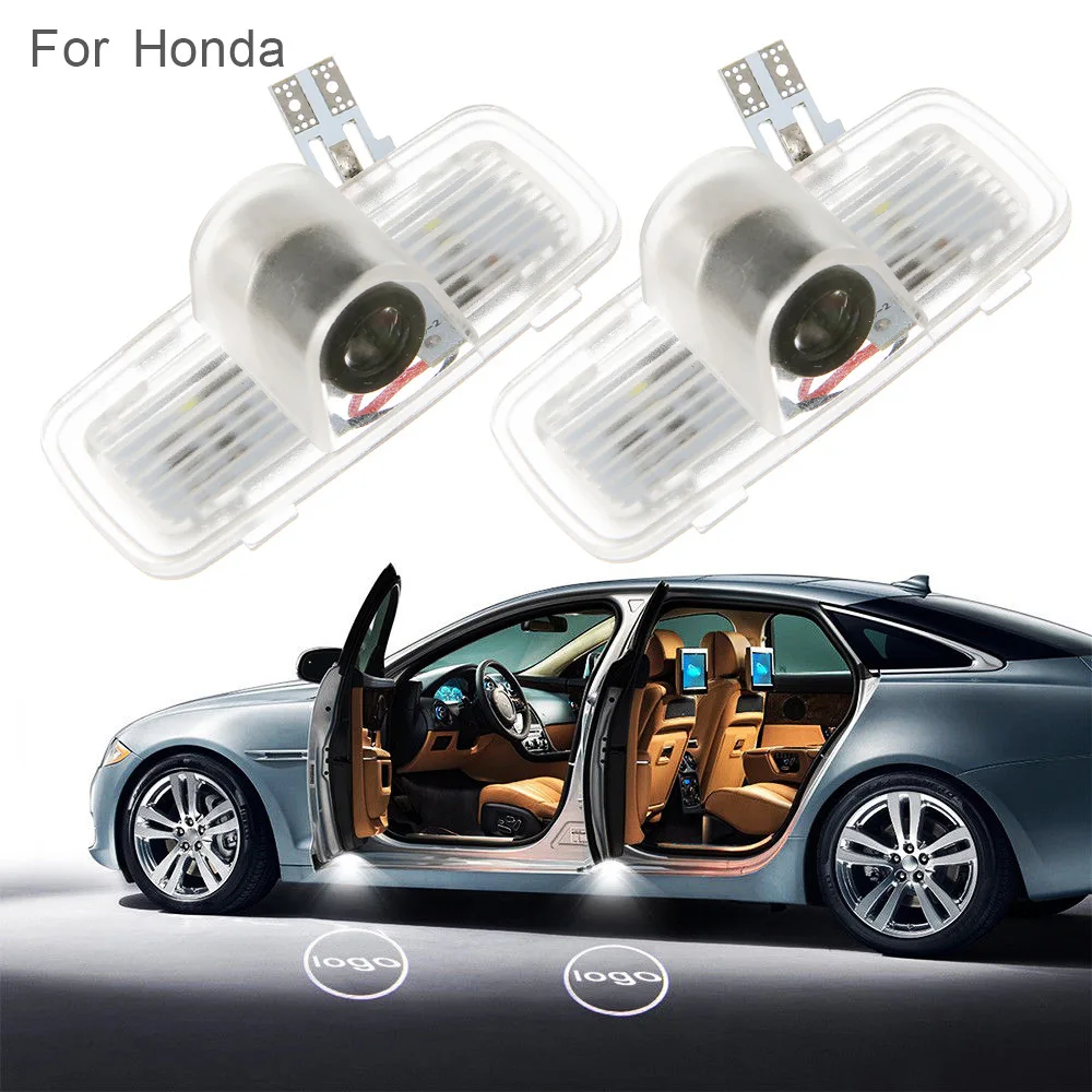 2 шт. Автомобильный светодиодный дверной логотип огни Добро пожаловать лампа для