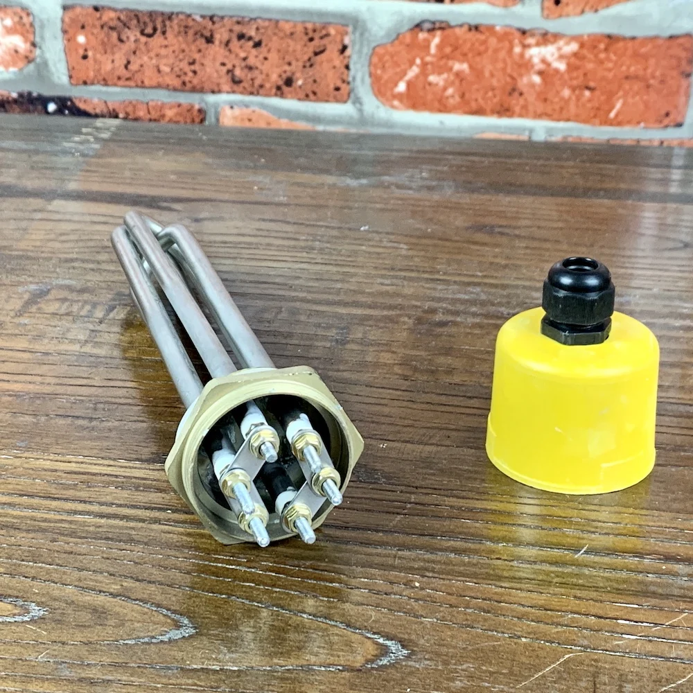 220 V/3000Вт электрический нагреватель SS304 с наружной резьбой 1 1/2 &quotDN40. Дистилляция