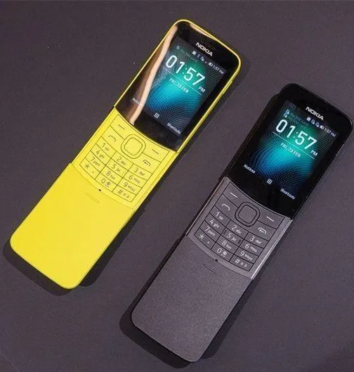 nokia 8110 4g 2018 refurbished original nokia 8110 2018 mobile cell phone unlocked high quality 4g free shipping free global shipping