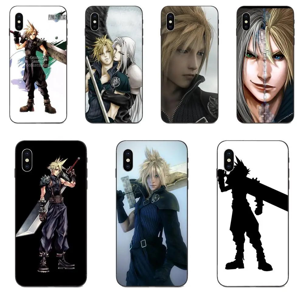 Чехол для телефона Cloud Strife Final Fantasy Apple iPhone 11 X XS Max XR Pro 4 4S 5 5S SE 6 6S 7 8 Plus Уникальный