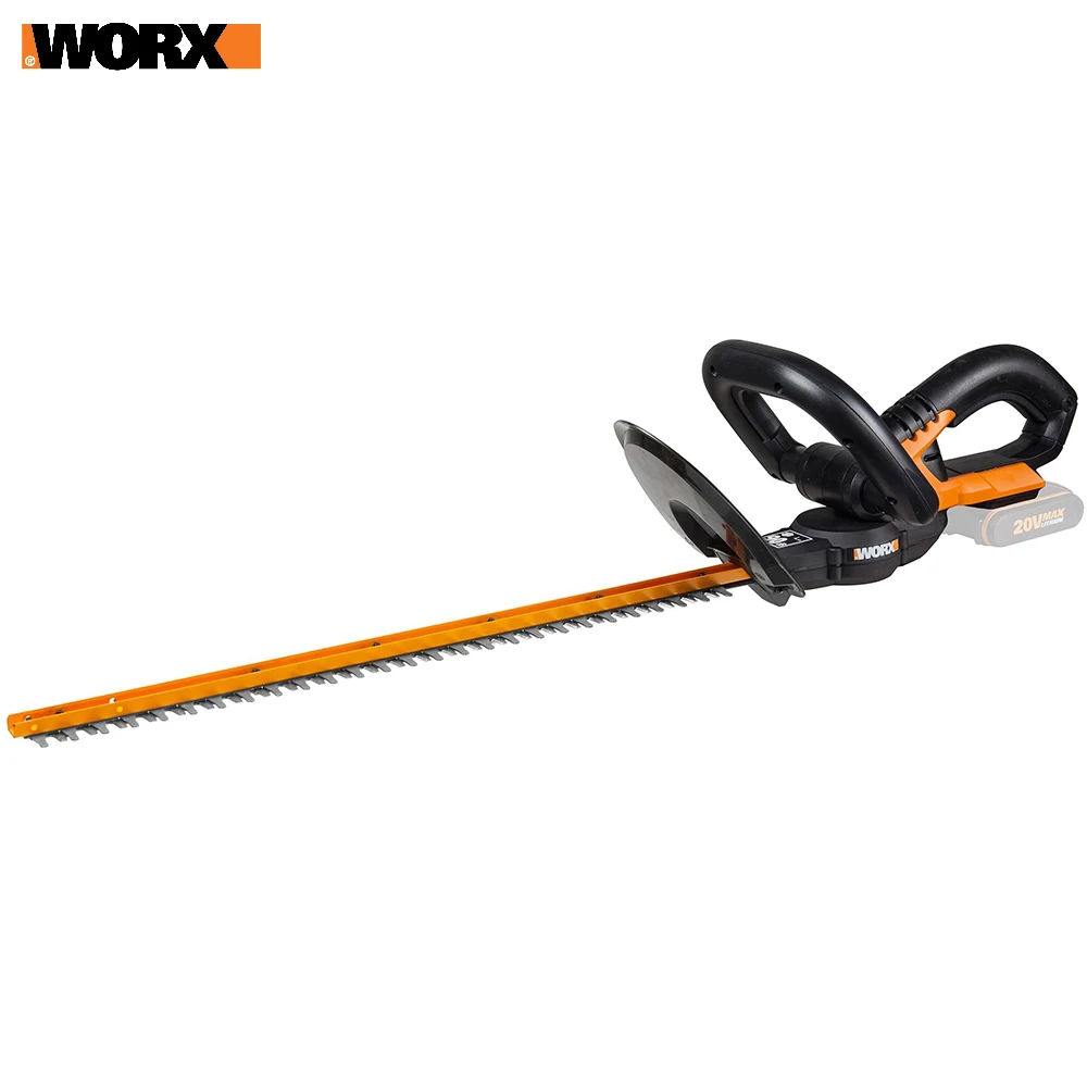 NO BATTERY WORX WG259E электрический триммер для живой изгороди с платформой для аккумулятора Powershare - Цвет: NO BATTERY