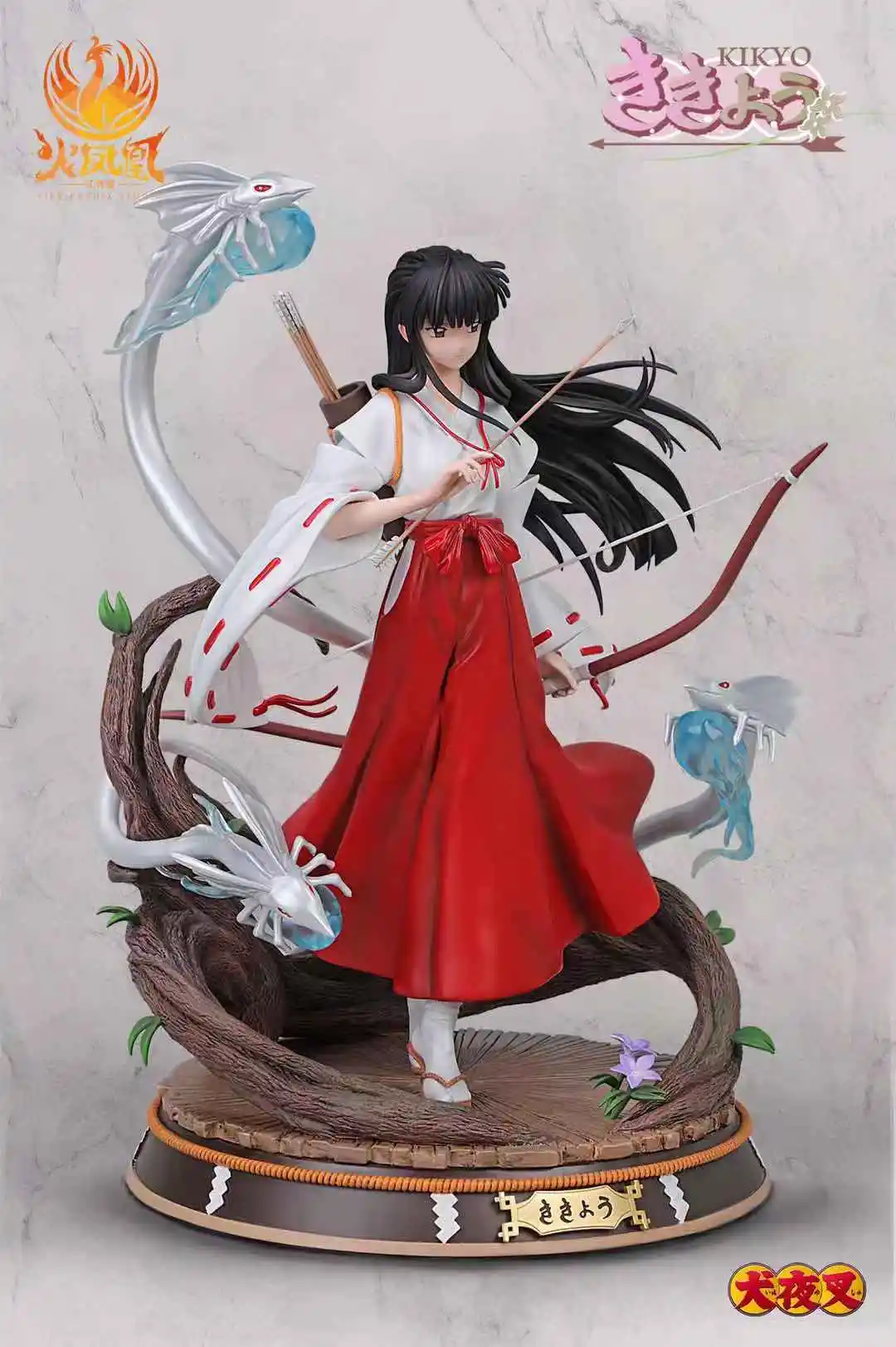 Статуя Феникса GK Fire аниме Inuyasha 1/7 Kikyo индивидуальная статуя из смолы фигурка