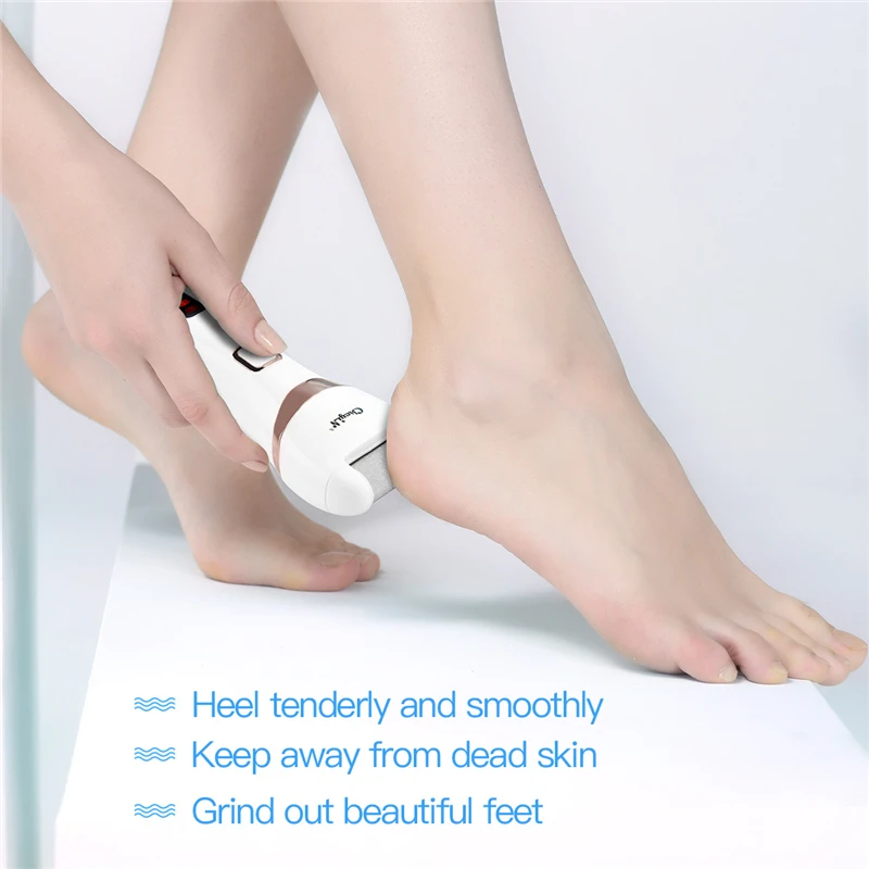 Машинка для удаления мозолей перезаряжаемая пилочка ног электрический ролик