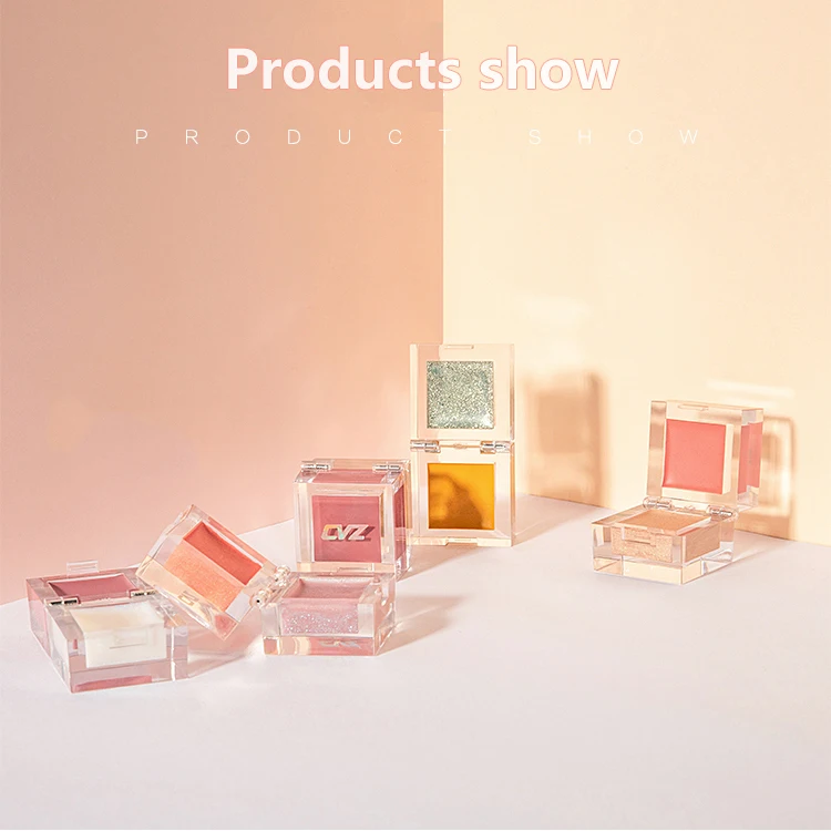 Формователь кубиков два цвета высокого качества блеск для губ Румяна Все в одном