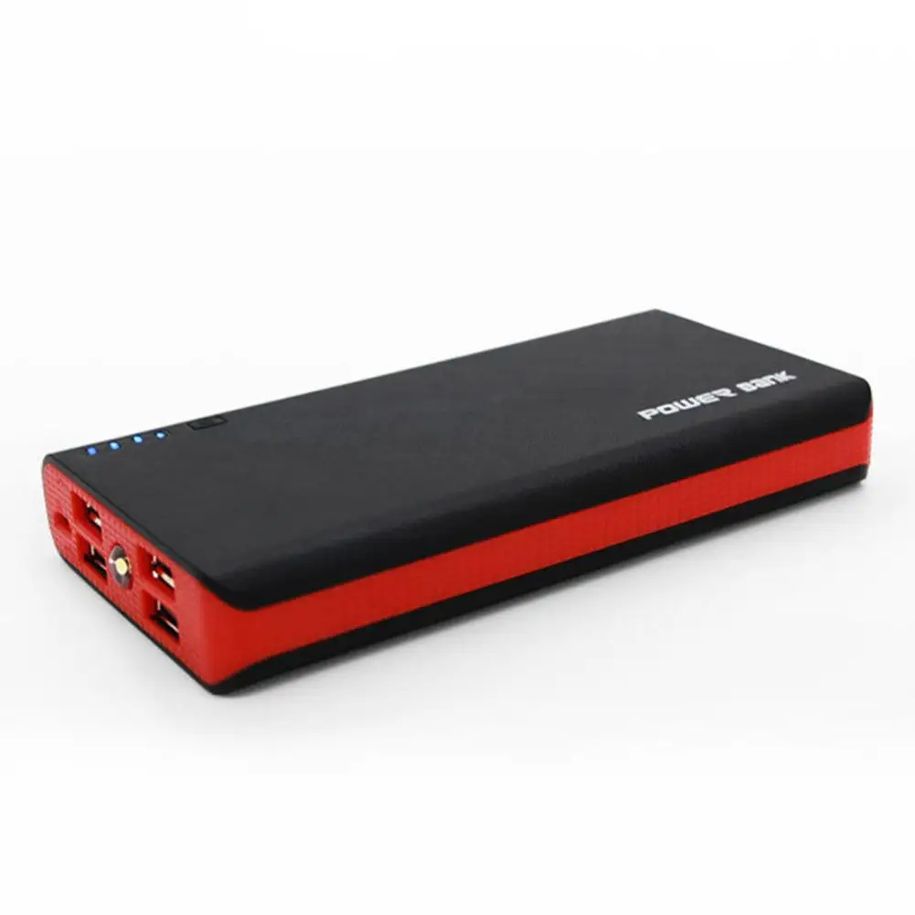 4USB светодиодный Чехол DIY power Bank Kit 6x18650 чехол для зарядного устройства телефона |