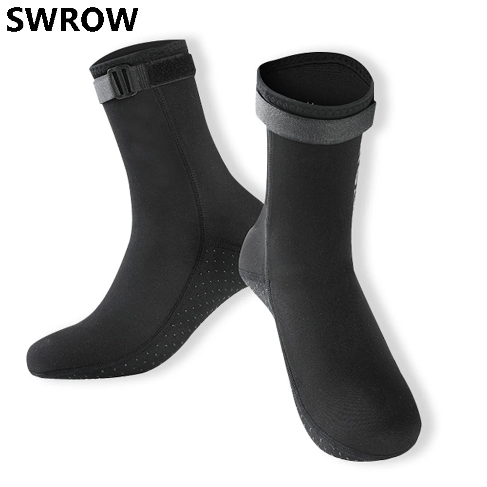 

3MM neoprene diving socks adult snorkeling warm swimming beach socks surfing quick-drying non-slip anti-scratch diving socks