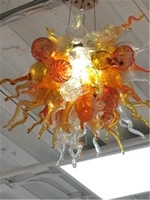 italy designer fancy hand blown murano glass chandelier modern festival led pendant light