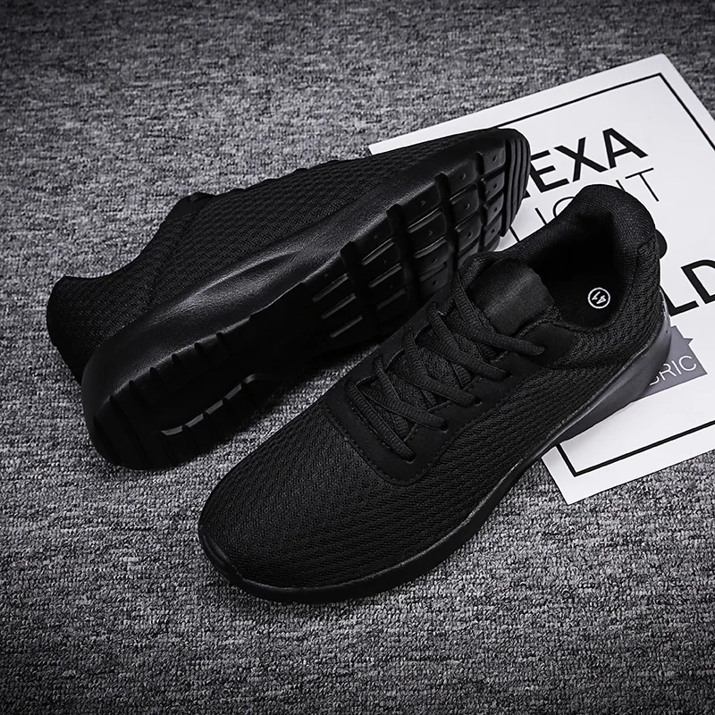 

Men Sneakers Breathable Air Mesh Outdoor Sport Shoes Spring Autumn Couple Cushion Flats Training Running Shoes Zapatos De Hombre