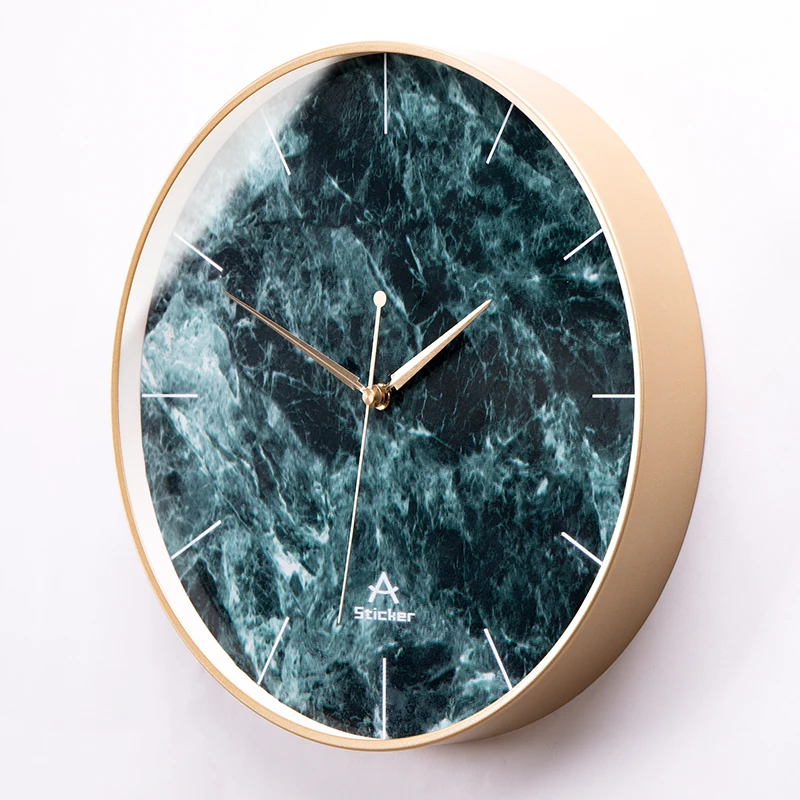 Фото Скандинавский роскошный современный дизайн настенные часы декоративные