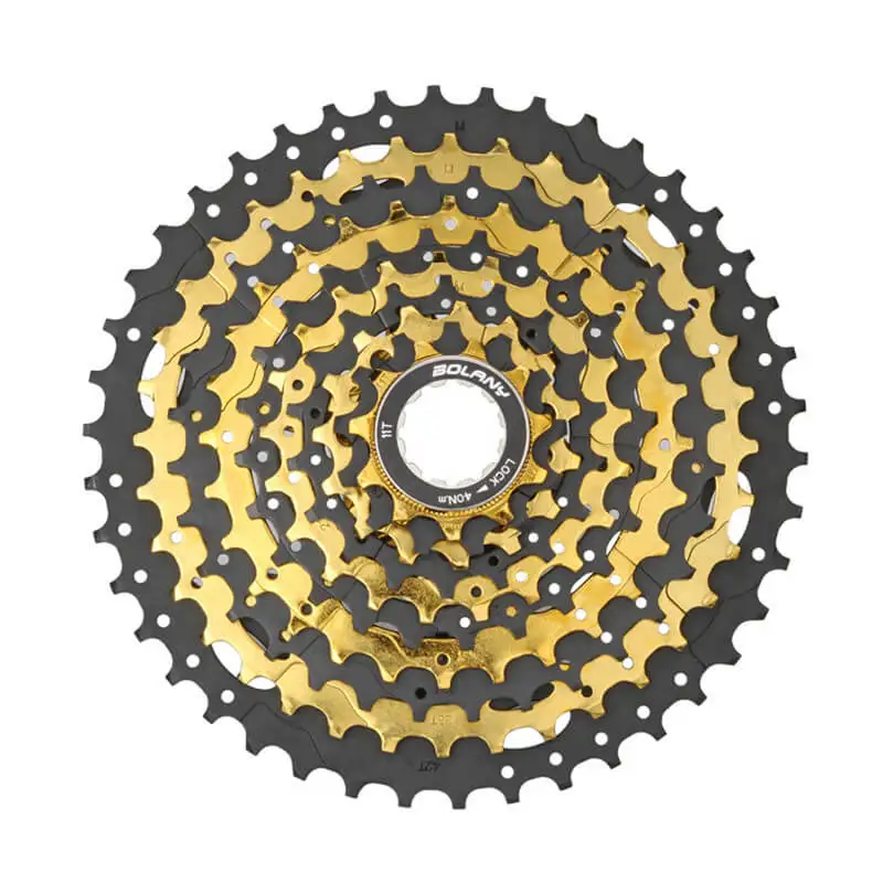 

Bolany 10 speed cassette MTB 10V 11-42T mountain bike freewheel Wide Ratio ultralight 500g bicycle flywheel cog 42T