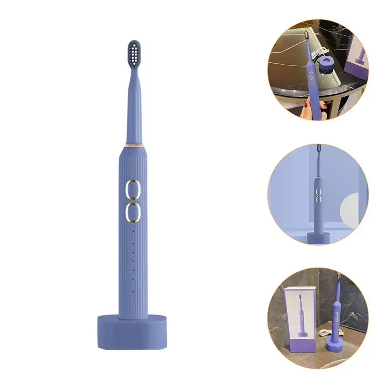 

1 Set of Wireless Charging Toothbrush Home Electric Teeth Brush Tooth Cleaner