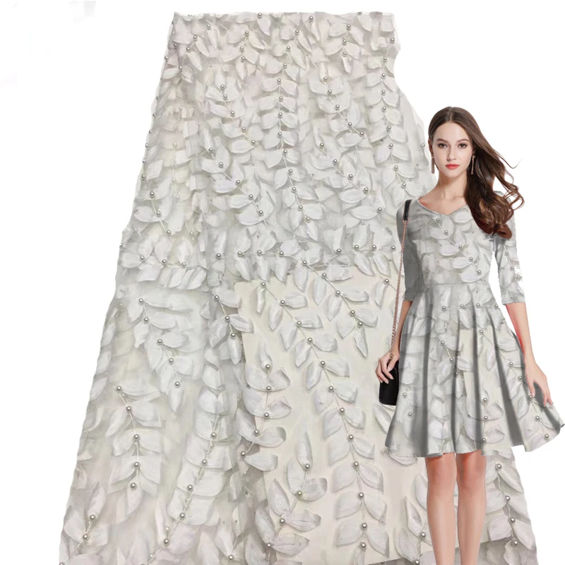 Высококачественная 2020 африканская кружевная ткань чистый цвет элегантные