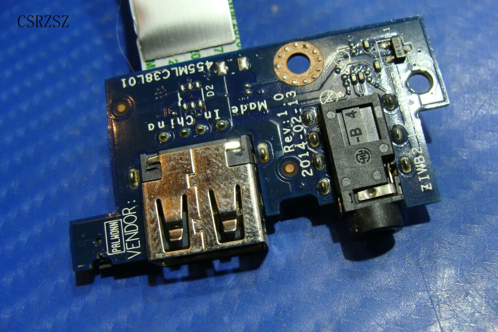 Оригинальная usb-плата для lenovo N40 B40 usb-аудиоплата с кнопкой переключения питания |