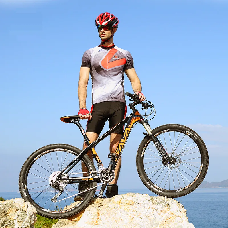 Новый бренд горный велосипед 27 5*17 дюймов карбоновая рама 30 скоростной масляный с