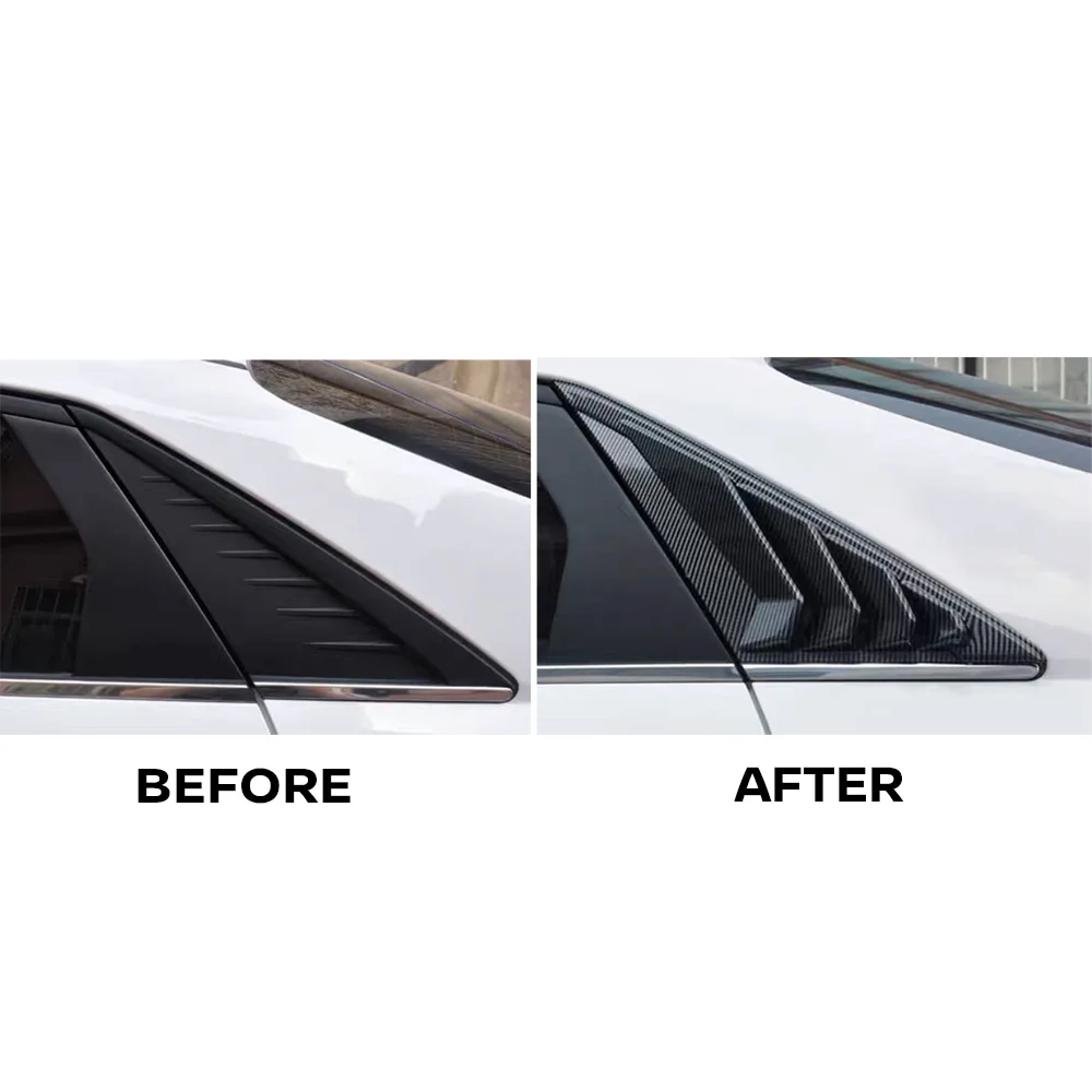 

CARBON FIBER REAR SIDE AIR FLOW INTAKE GRILLE VENT COVER FOR HYUNDAI ELANTRA AVANTE 2020 2021 ACCESSORIES