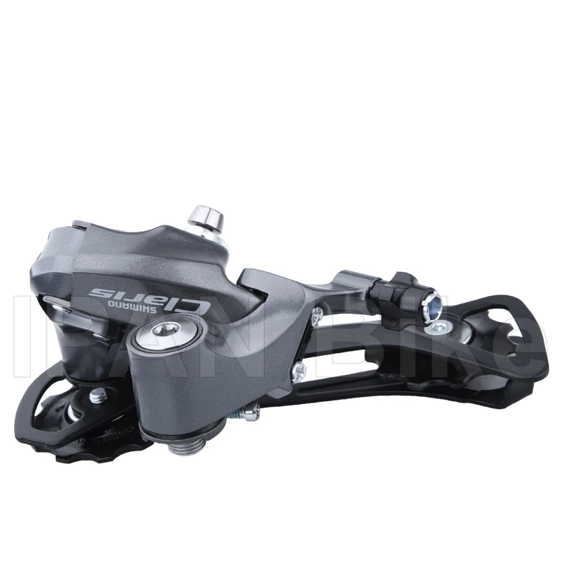 Шимано Кларис RD-R2000 задний переключатель для шоссейного велосипеда с короткой и средней кареткой RD R2000 на 8 скоростей.