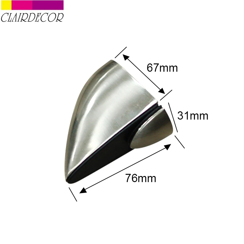 Регулируемые стеклянные зажимы из цинкового сплава кронштейны с покрытием