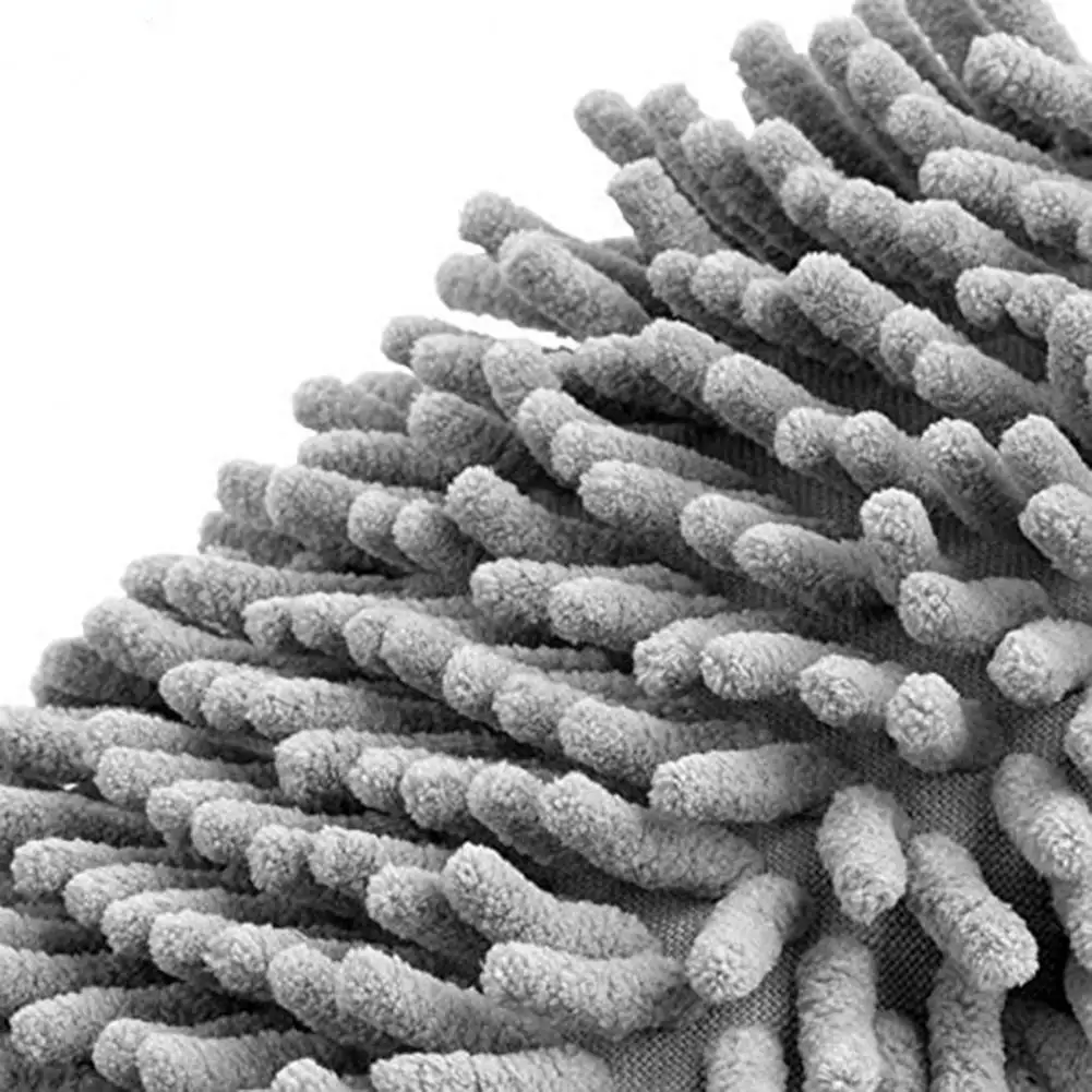 

6Pcs Double-Sided Thickening 1500GSM Microfiber Chenille Car Wash Cleaning Sponge Towel