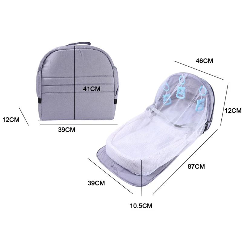 

Multi-Function Portable Baby Bed Sleeping Nest Travel Beds Baby Nest For Newborns Portable Cribs For Baby Multifunction