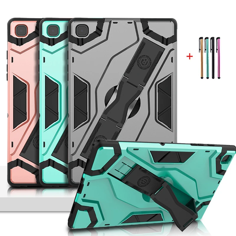 

armor stand tablet case For Samsung S6 Lite P610 P615 Funda For Samsung Tab A7 10.4'' T500 T505 For Samsung Tab a 8.4 2020 T307